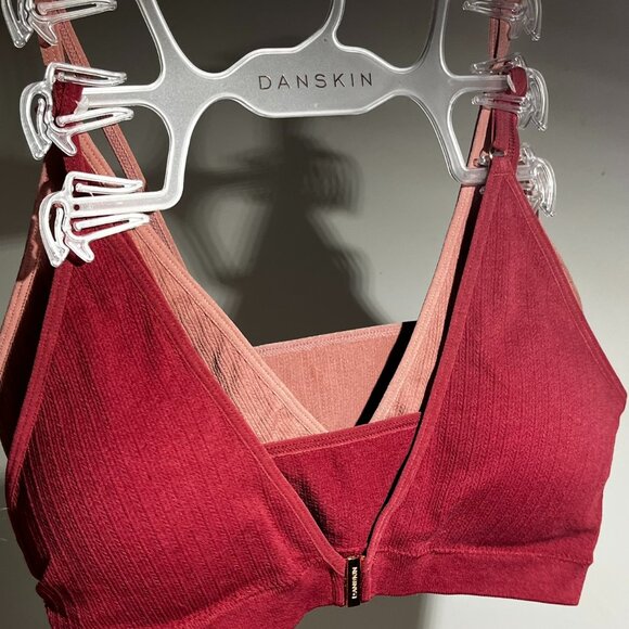 WOMENS 2PK DANSKIN BRALETTES SIZE XL (NWOT) - Picture 2 of 4